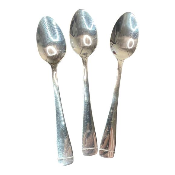 Oneida Mercer Mirror Stainless Steel Tablespoons Set of 3 Discontinued - Picture 9 of 9